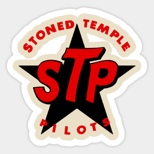 STP STARS VINTAGE Sticker